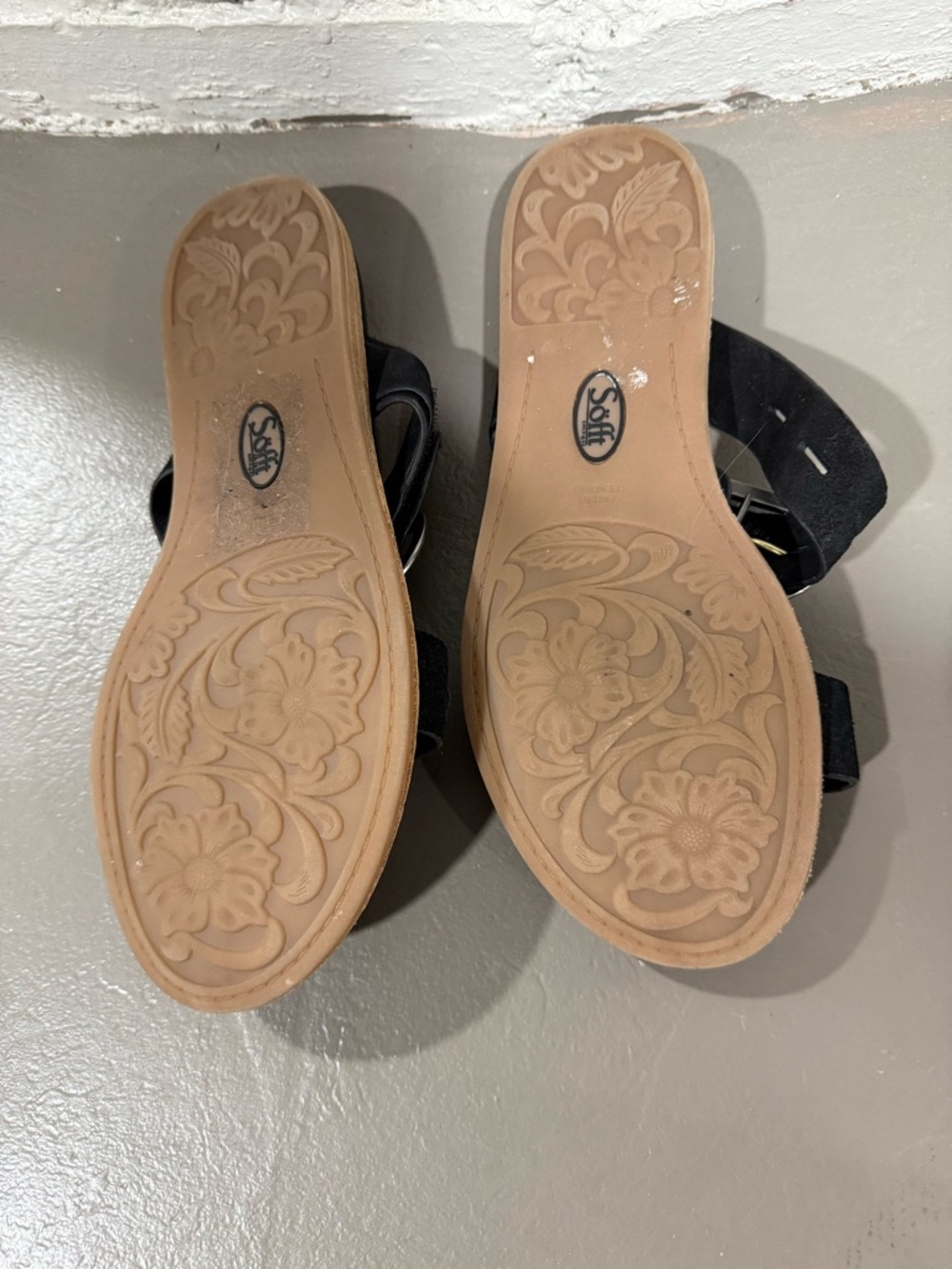 Sofft Elmira Double-Buckle Slide Sandals - Picture 2 of 3